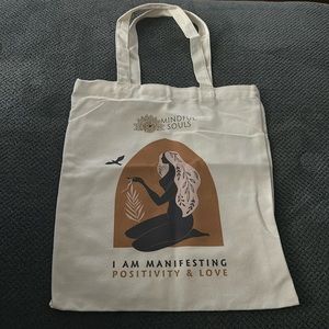 Mindful tote bag